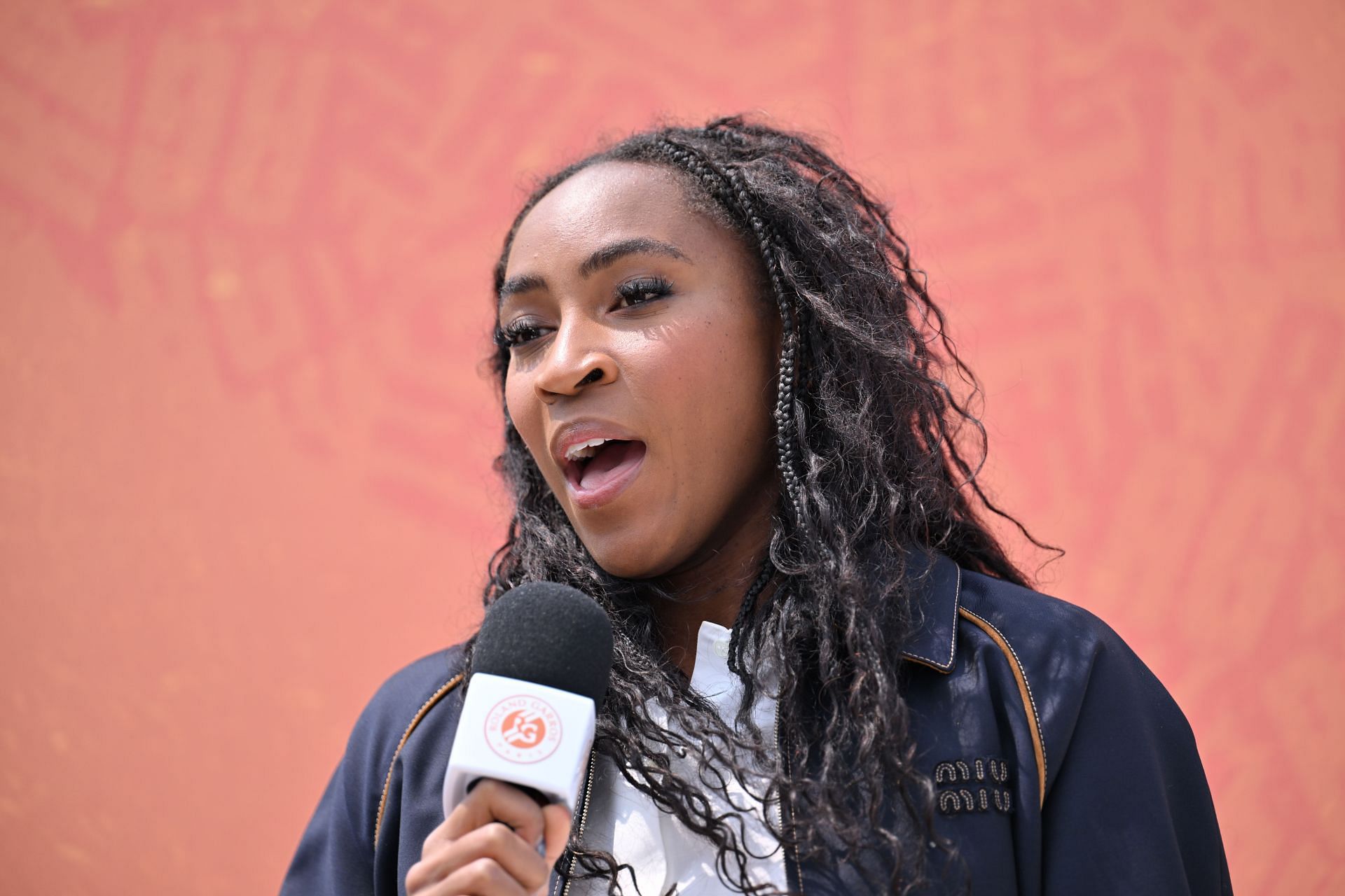 Coco Gauff pictured at the 2025 French Open | Image Source: Getty